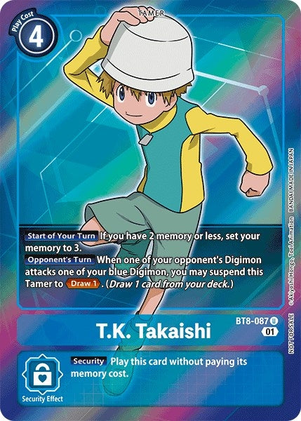 Image for T.K. Takaishi (Box Topper) - Digimon Card Game