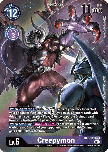 Image for Creepymon (Alternate Art) - Digimon Card Game
