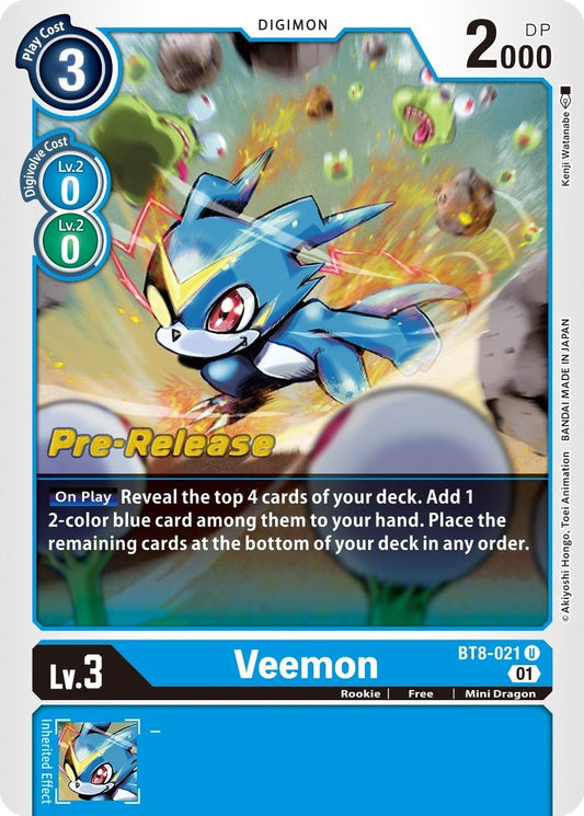 Image for Veemon - Digimon Card Game