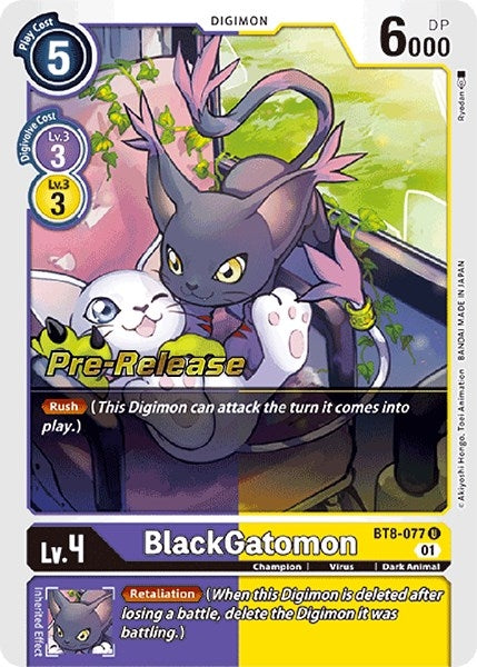 Image for BlackGatomon - Digimon Card Game