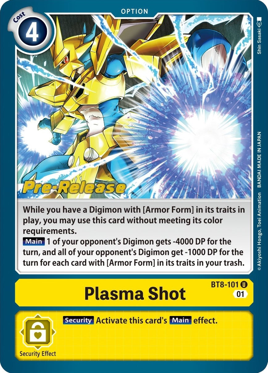 Image for Plasma Shot - Digimon Card Game