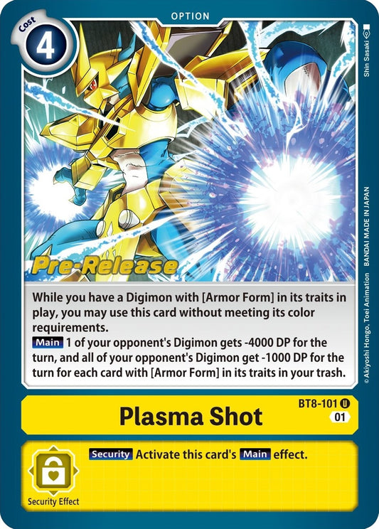 Image for Plasma Shot - Digimon Card Game