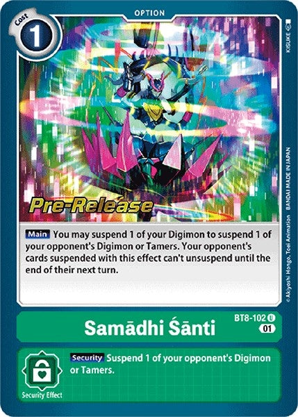 Image for Samadhi Santi - Digimon Card Game