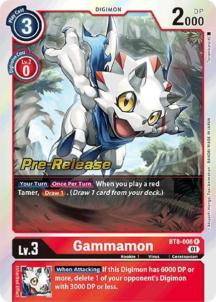 Image for Gammamon - Digimon Card Game