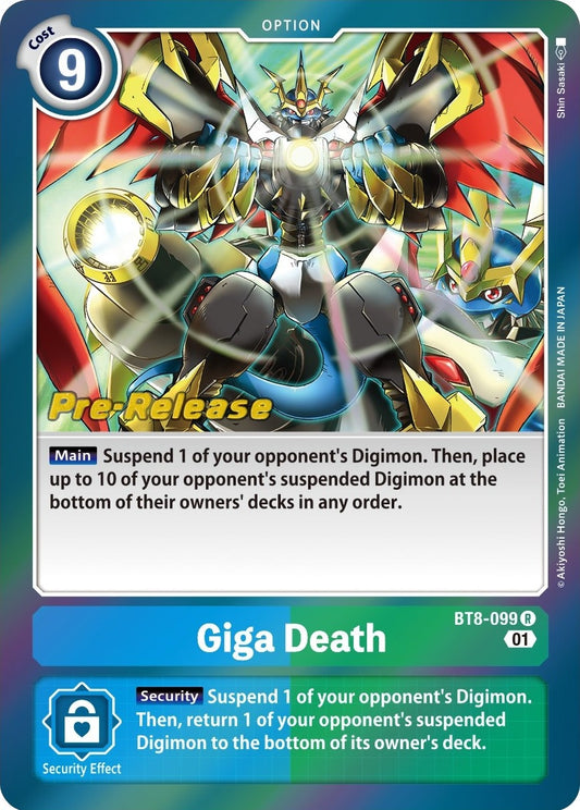 Image for Giga Death - Digimon Card Game