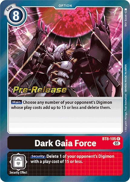 Image for Dark Gaia Force - Digimon Card Game