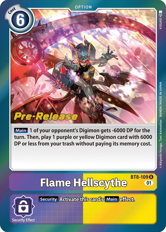 Image for Flame Hellscythe - Digimon Card Game
