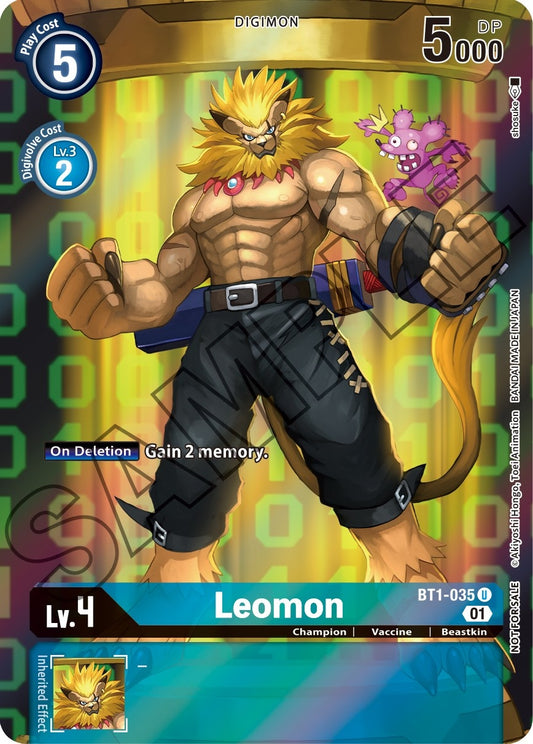 Image for Leomon (Tamer's Card Set 1) - Digimon Card Game