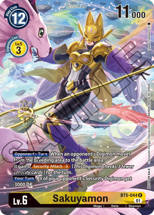 Image for Sakuyamon (Tamer's Card Set 1) - Digimon Card Game