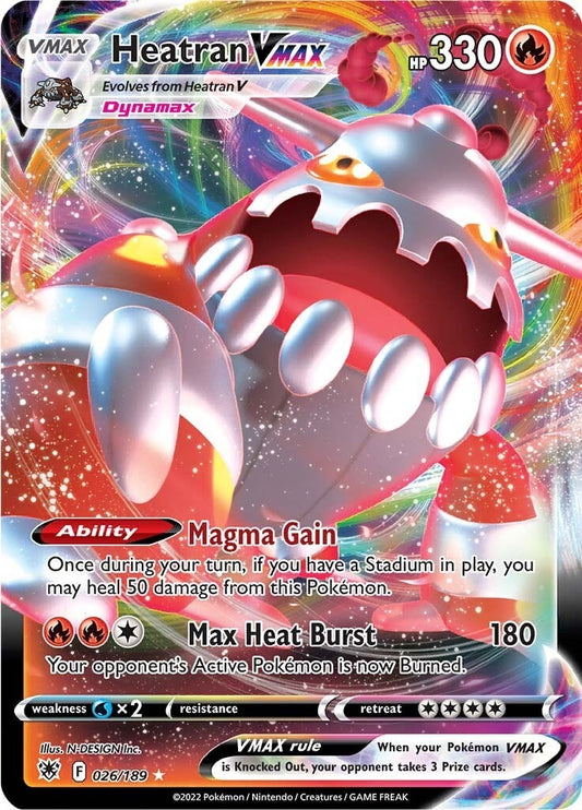 Image for Heatran VMAX - Pokemon