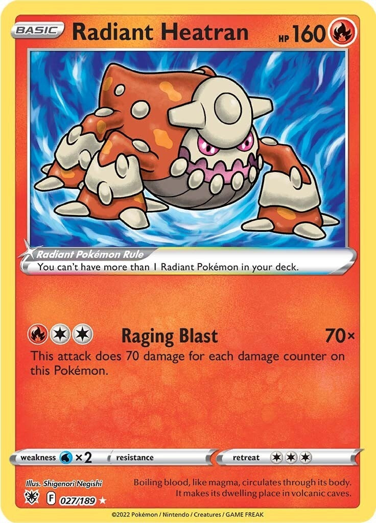 Image for Radiant Heatran - Pokemon
