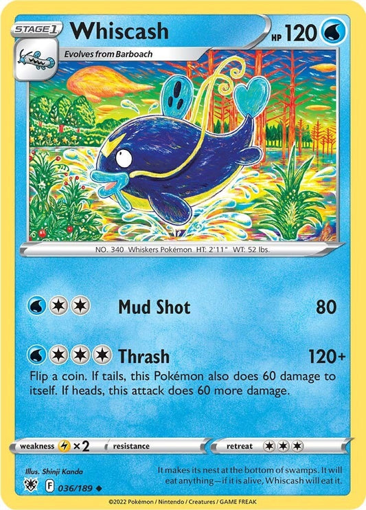 Image for Whiscash - Pokemon