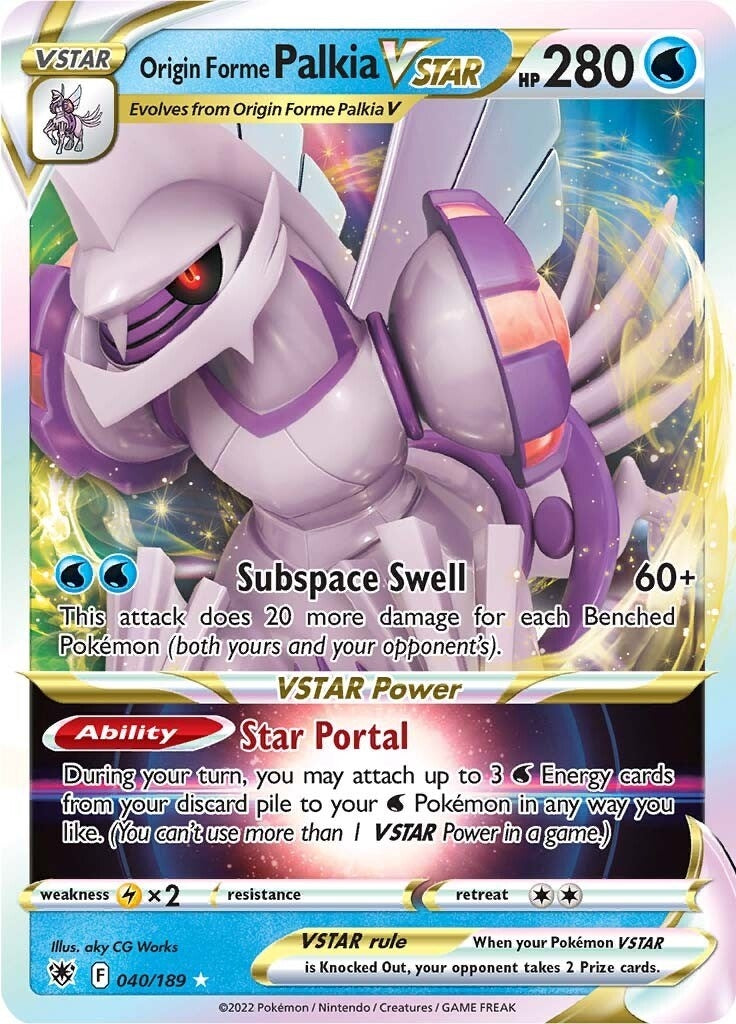 Image for Origin Forme Palkia VSTAR - Pokemon