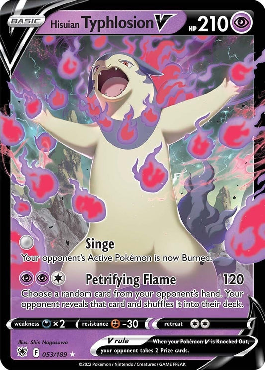 Image for Hisuian Typhlosion V - Pokemon