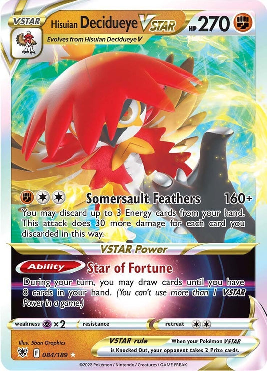 Image for Hisuian Decidueye VSTAR - Pokemon