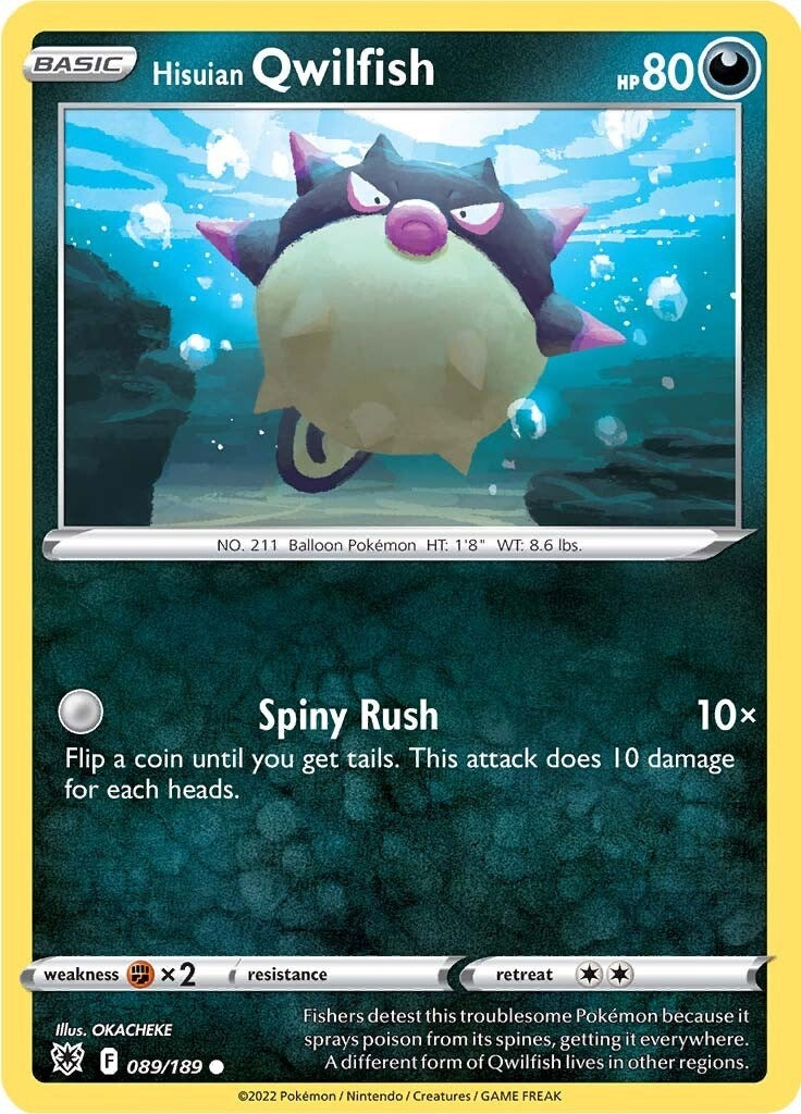 Image for Hisuian Qwilfish (89) - Pokemon