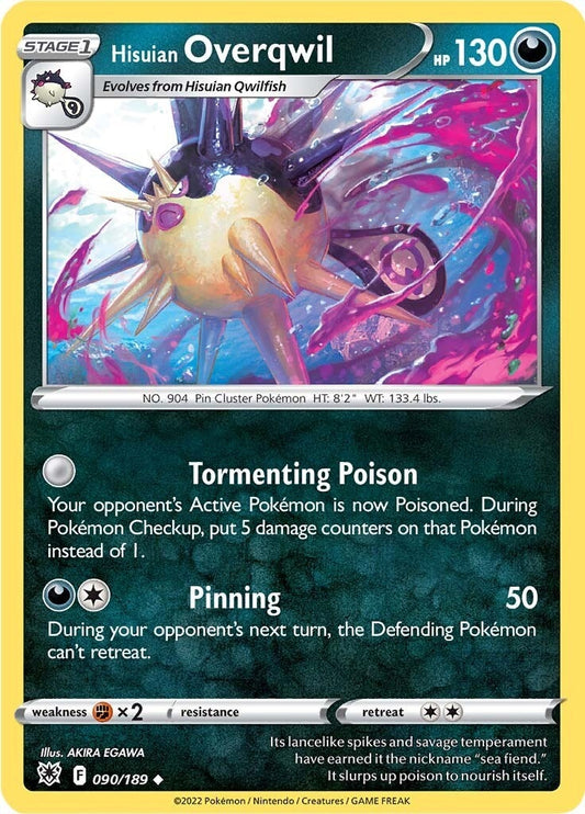 Image for Hisuian Overqwil (90) - Pokemon