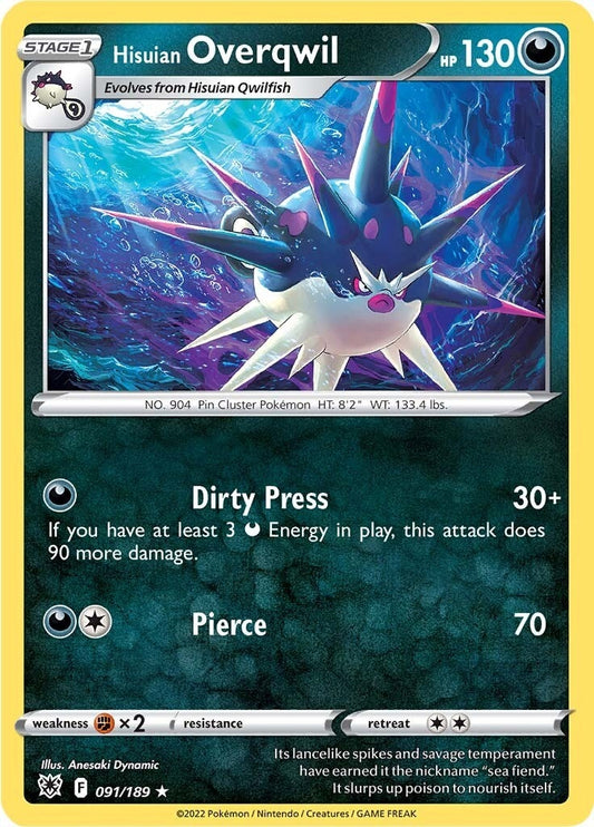 Image for Hisuian Overqwil (91) - Pokemon