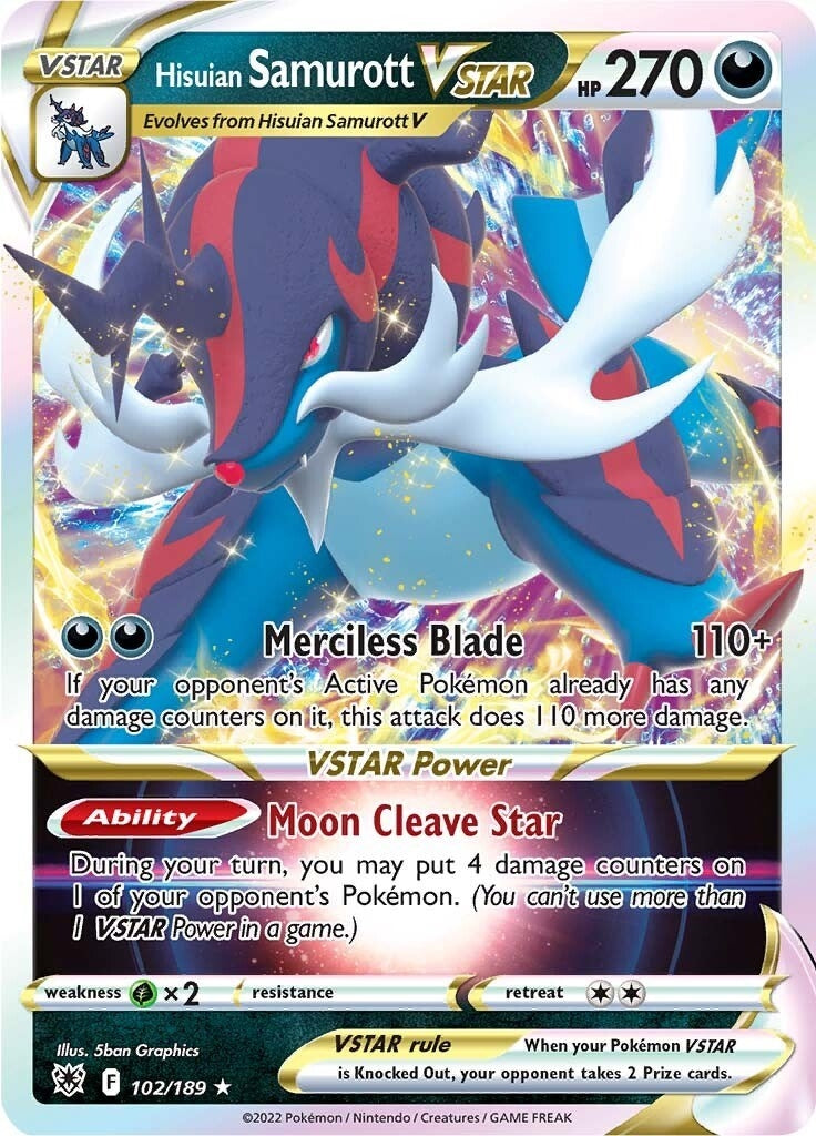 Image for Hisuian Samurott VSTAR - Pokemon