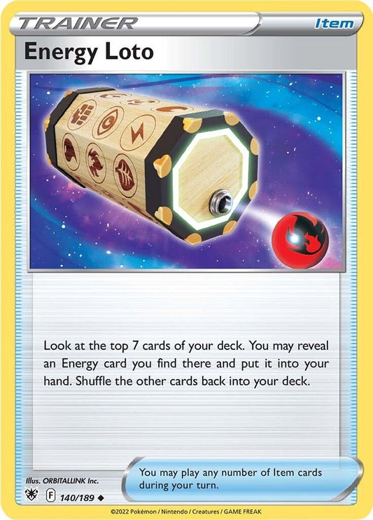 Image for Energy Loto - Pokemon