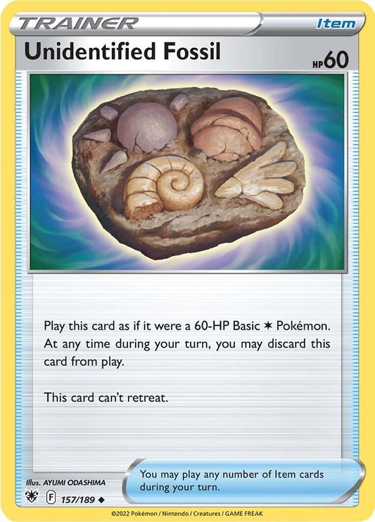 Image for Unidentified Fossil - Pokemon