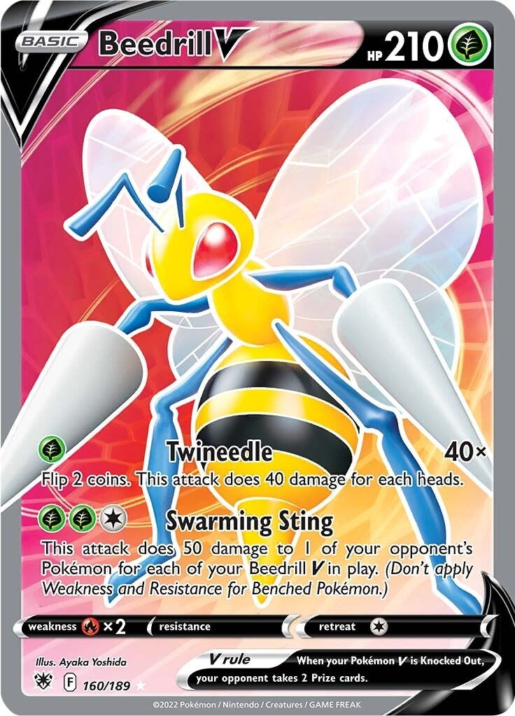 Image for Beedrill V (Full Art) - Pokemon