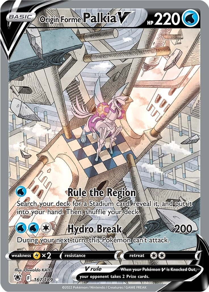 Image for Origin Forme Palkia V (Alternate Full Art) - Pokemon