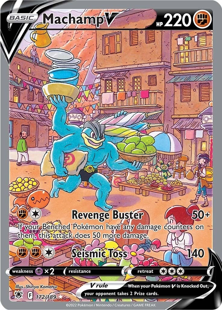 Image for Machamp V (Alternate Full Art) - Pokemon