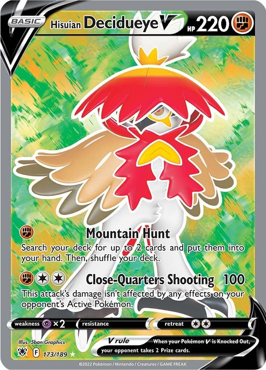 Image for Hisuian Decidueye V (Full Art) - Pokemon