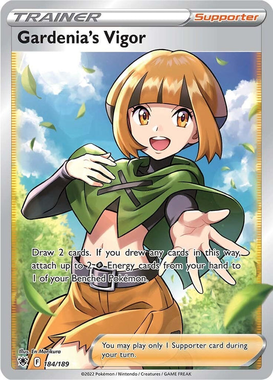 Image for Gardenia's Vigor (Full Art) - Pokemon