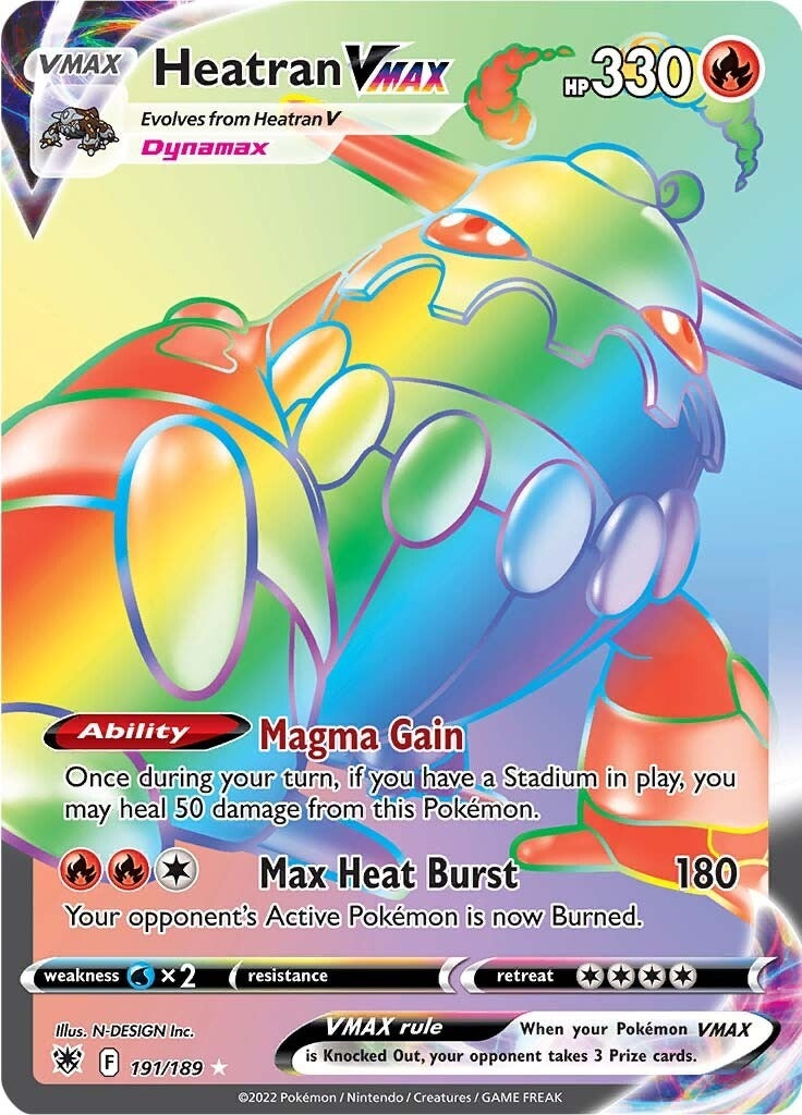 Image for Heatran VMAX (Secret) - Pokemon