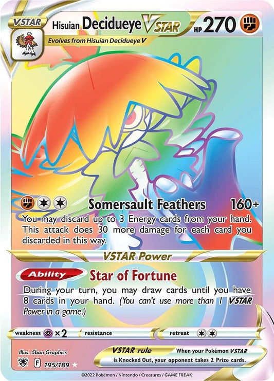 Image for Hisuian Decidueye VSTAR (Secret) - Pokemon