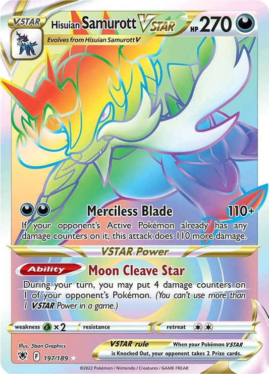 Image for Hisuian Samurott VSTAR (Secret) - Pokemon