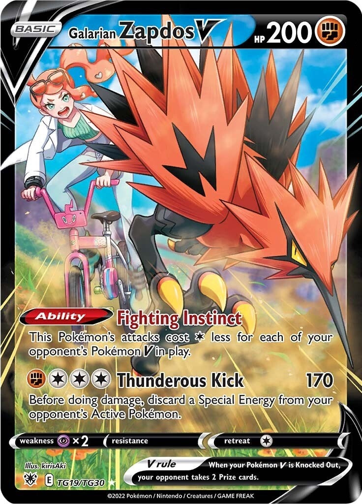 Image for Galarian Zapdos V - Pokemon