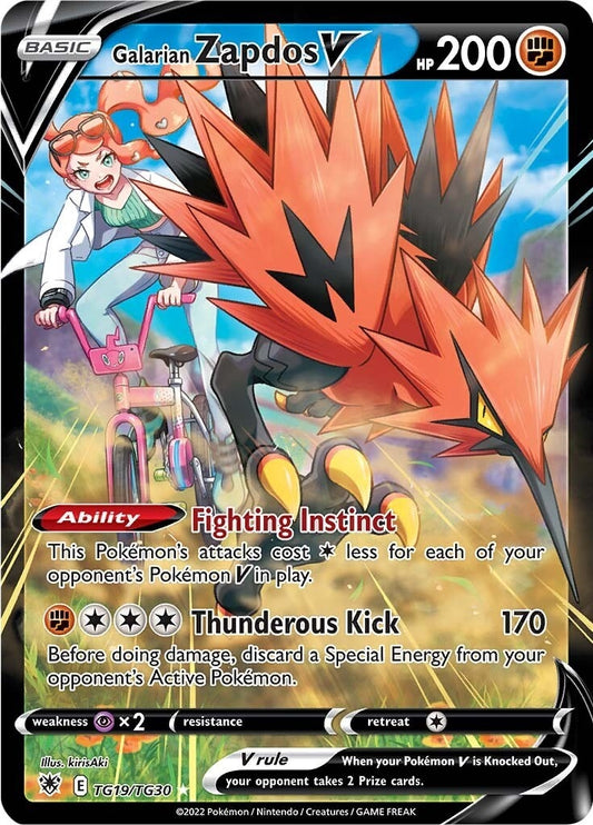 Image for Galarian Zapdos V - Pokemon