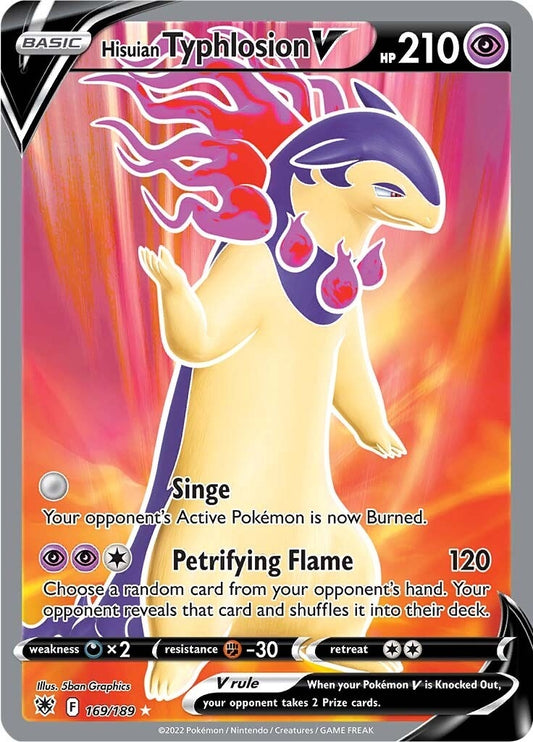 Image for Hisuian Typhlosion V (Full Art) - Pokemon