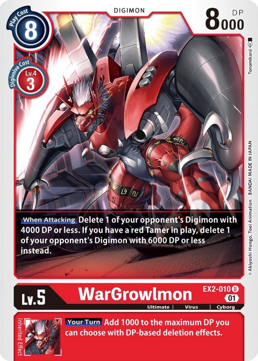 Image for WarGrowlmon - Digimon Card Game