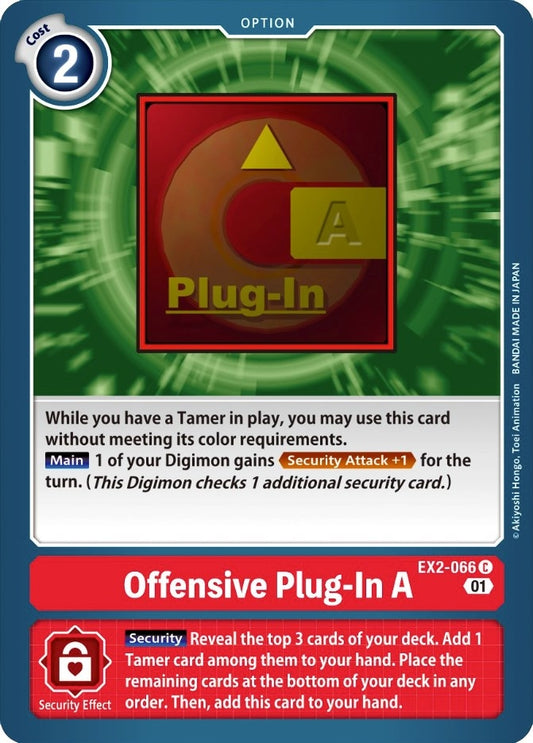 Image for Offensive Plug-In A - Digimon Card Game