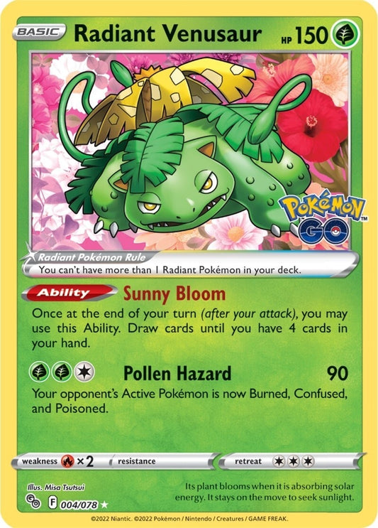 Image for Radiant Venusaur - Pokemon