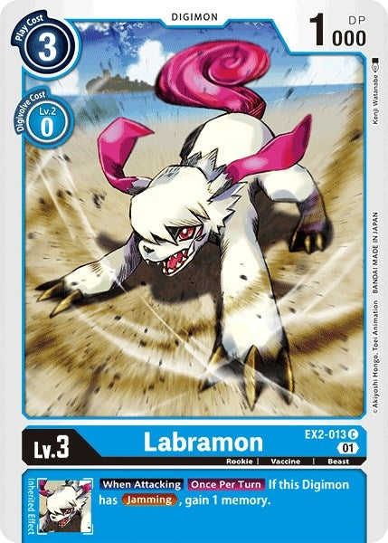 Image for Labramon - Digimon Card Game
