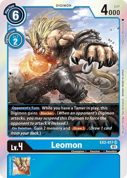 Image for Leomon - Digimon Card Game