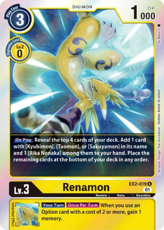 Image for Renamon - Digimon Card Game