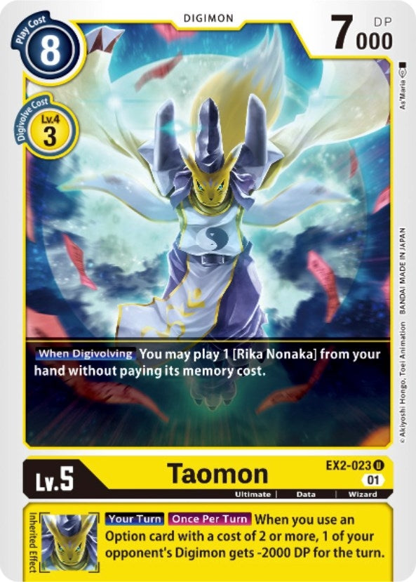 Image for Taomon - Digimon Card Game