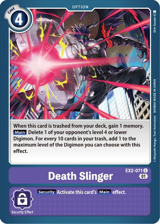 Image for Death Slinger - Digimon Card Game