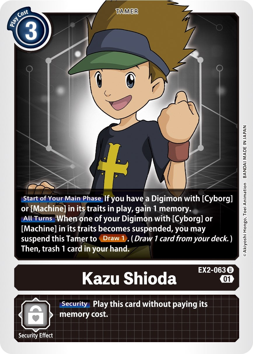 Image for Kazu Shioda - Digimon Card Game