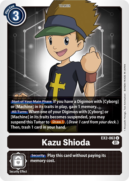 Image for Kazu Shioda - Digimon Card Game