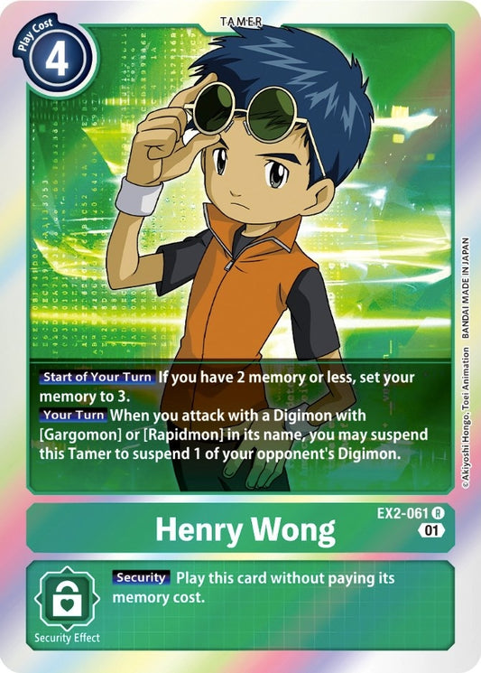Image for Henry Wong - Digimon Card Game