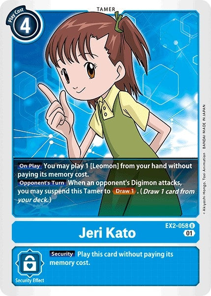 Image for Jeri Kato - Digimon Card Game