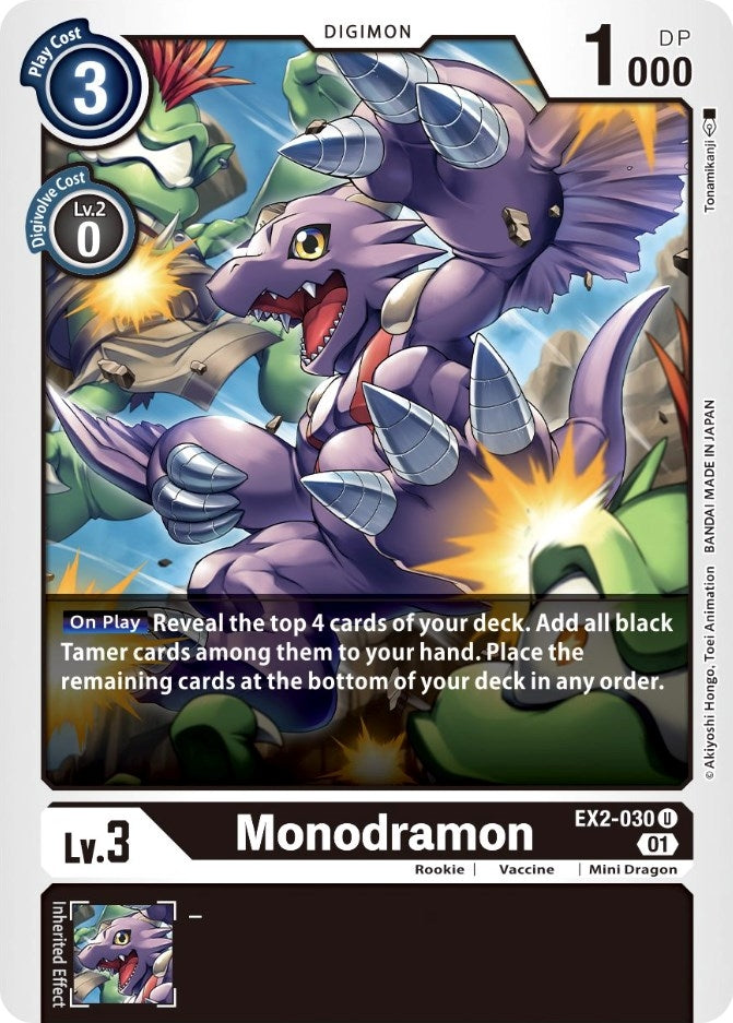 Image for Monodramon - Digimon Card Game