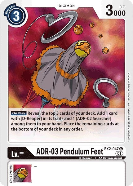 Image for ADR-03 Pendulum Feet - Digimon Card Game